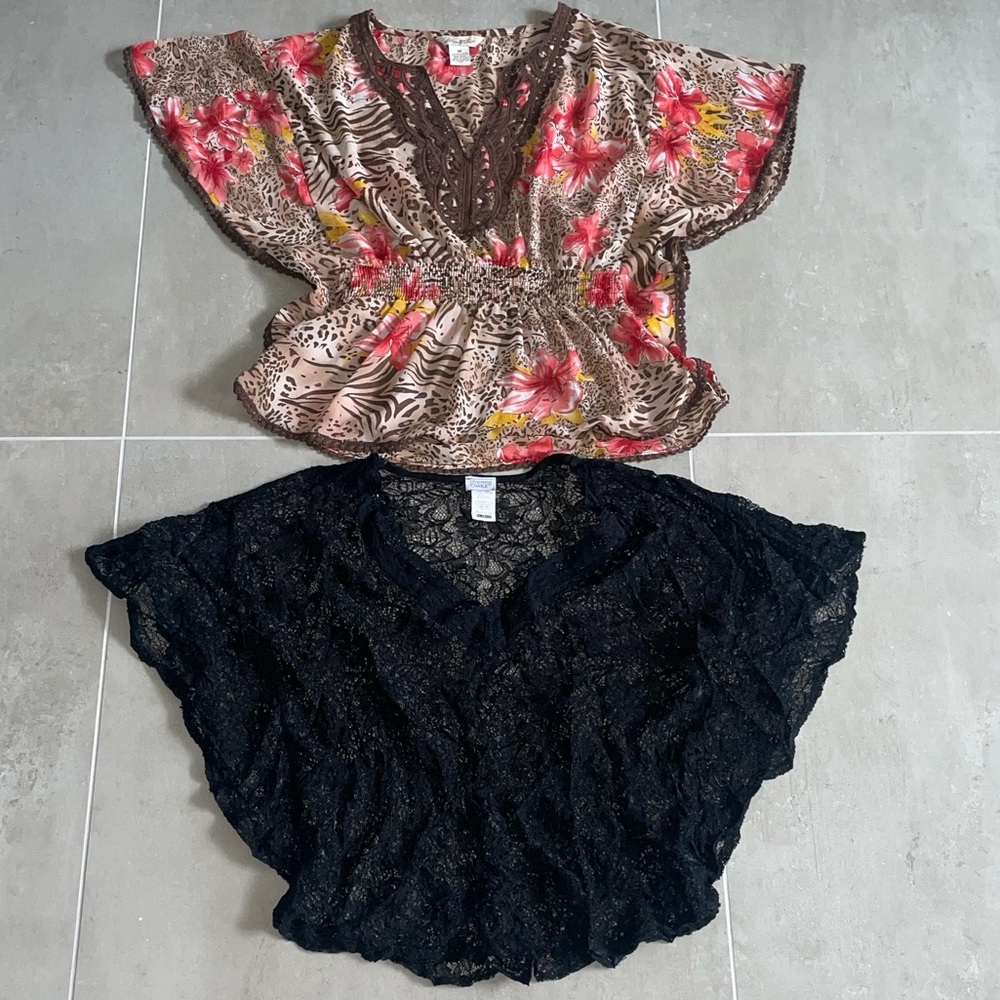 2 WOMENS TUNIC/COVER UPS!